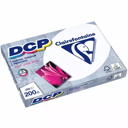 Clairefontaine dcp kopiopaperi a4 200g 250kpl - Vihkot, kirjat ja paperit - 10.047.145 - 1