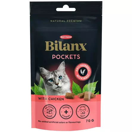 Bilanx pockets anti hairball kissanherkut - Kissan kuivaruoka - 5700551220715 - 1