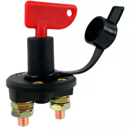 Arctic marine päävirtakytkin 12v 24v 200a avaimella - Veneen sähkötarvikkeet - 6418536033005 - 1