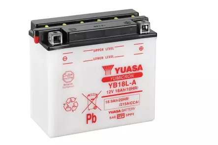 Akku Yuasa YB18L-A (CP) 12V 18AH 240A - Pienkoneakut 10-30Ah - 5050694032325 - 2