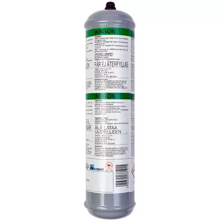 Kertakäyttöinen suojakaasu argon - Hitsauskaasut ja kaasumittarit - 8056300371915 - 1