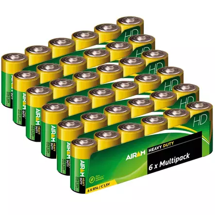 Paristo c 36 kpl heavy duty - 9V, D- ja C-paristot - 6435200002525 - 1
