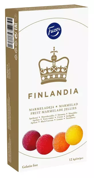 Finlandia 260g marmeladeja - Suklaalevyt ja konvehdit - 6411401042355 - 2