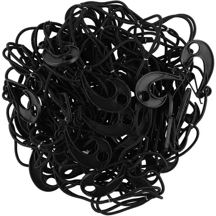 peräkärryn kuormaverkko 160 x 350 cm musta - Peräkärryn lavapeitteet - 6438168110615 - 1