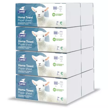 Lambi talouspaperiarkki 8 kpl säästöpakkaus - WC-paperit ja talouspaperit - 6414301064915 - 1