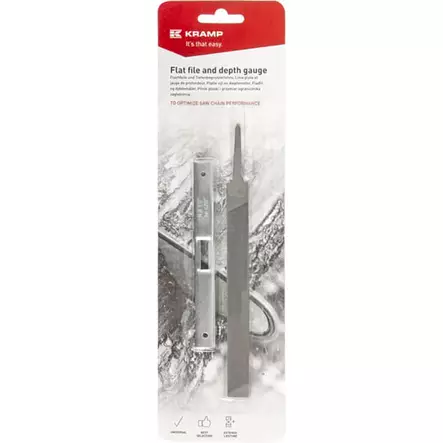 Kramp lattaviila teräketjun huoltoon - Moottorisahan teräketjut - 8719493037265 - 1