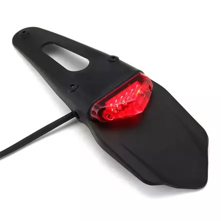 LED takavalo kilventelineellä Punainen - Mopon vilkut, valot ja polttimot - 6438471026115 - 2