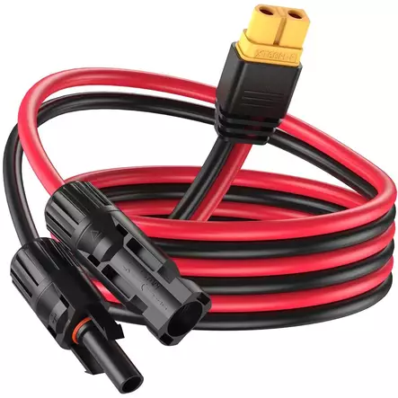 Liitosjohto mc4 varavirtalähteeseen - MC4 liittimet ja kaapelit - 6438471350715 - 1