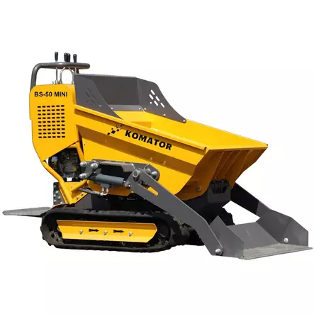 Hydraulinen minidumpperi komator bs 50 työmaalle - Minikaivurit ja maanmuokkauskoneet - 6438014422275 - 1