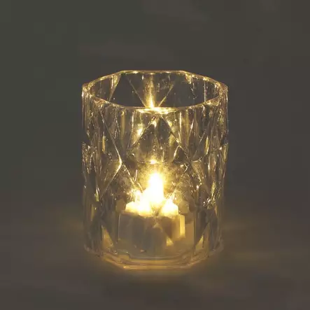 Tuikkukuppi led kynttilällä - Led-kynttilät - 8720573782975 - 2