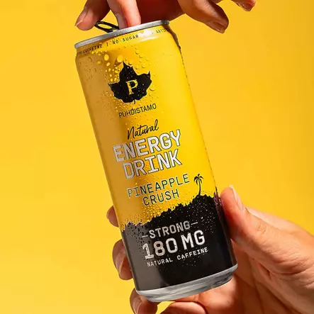 Puhdistamo energiajuoma ananas strong - Energiajuomat - 6430028420155 - 2
