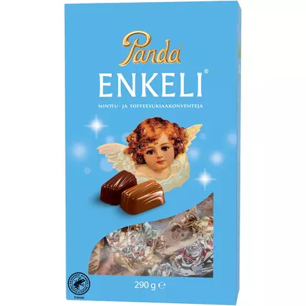 Panda enkeli suklaakonvehteja 290 g - Suklaalevyt ja konvehdit - 6412500005555 - 1