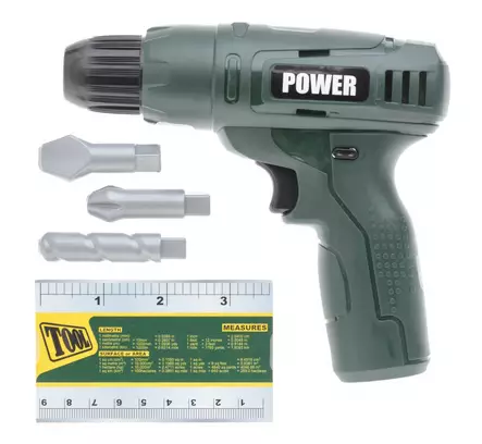 akkuporakone leikkikäyttö paristoilla - Leikkityökalut ja muut sisälelut - 6410412962805 - 1