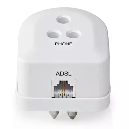 Puhelinpistoke rj11 adsl nedis - Puhelimen laturit - 5412810427895 - 2