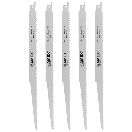 Puukkosahanterä 300x19x1,3mm 5kpl - Puukkosahanterät - 6438152025895 - 1