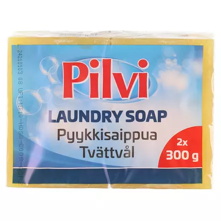 Pilvi pyykkisaippua 2x300 g - Pyykinpesuaineet - 6410410192105 - 1