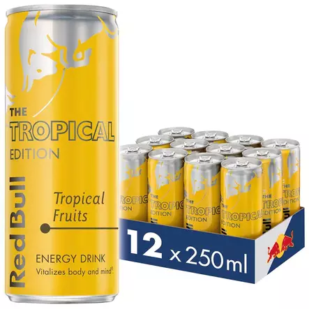 Red bull tropical edition 12 pack - Energiajuomat - 09002490280345 - 1