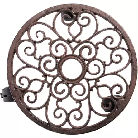 ruukunalunen pyörillä valurautaa - Kukkaruukut - 8714982012815 - 2