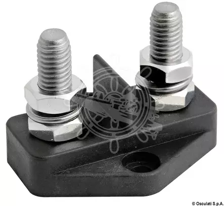 Terminaali 2xM8 50x41mm - Veneen pistorasiat ja katkaisijat - 6438235047745 - 1