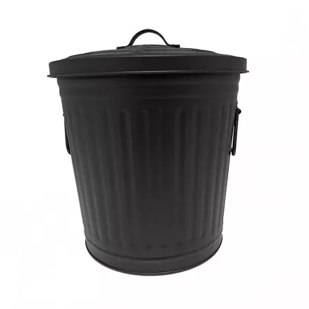 Kannellinen sinkki ämpäri 25 l - Sinkkiämpärit - 6438168112305 - 1