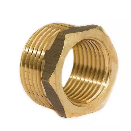 Supistusnippa 3/8 UK x 1/4" EM 5160 - Messinki putkiliittimet, nipat ja tulpat - 6415895035145 - 1