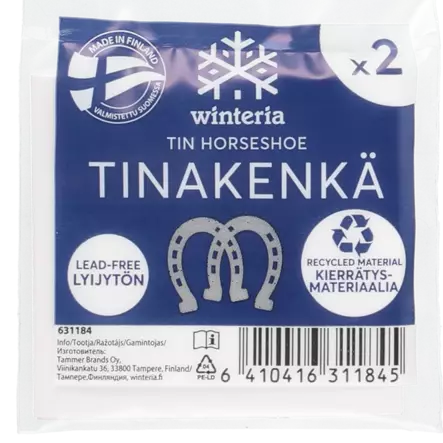 Tinakenkä 2 kpl - Juhlasesonki - 6410416311845 - 1