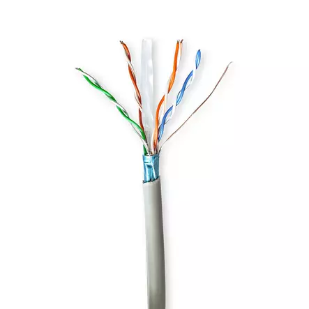 Verkkokaapeli CAT6 100m Nedis - Tietokoneen verkkokaapelit - 5412810401925 - 2