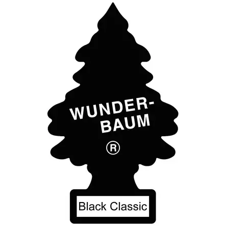 Wunder-Baum ilmanraikastin Black Tree - Auton lisävarusteet ja Wunderbaumit - 7315870470345 - 1