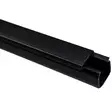 Asennuskanava musta 16x16x2000 mm - Johdonsuojat ja johdon kiinnitystarvike - 6438140914385 - 1