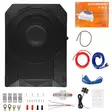 12v aktiivisubwoofer osat kuvassa - Auton aktiivisubwooferit - 6438471354935 - 4