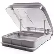 Asuntoauton kattoluukko 400x400 mm harmaa - Caravan ovet, ikkunat ja luukut - 4043729162655 - 1