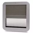 Harmaa kattoluukku 40x40 cm asuntovaunuun tai matkailuautoon - Caravan ovet, ikkunat ja luukut - 4043729162655 - 3