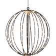 ripustettava led-valopallo 30cm 160led lämminvalkoinen - Led-valopallot - 6410416212555 - 4