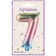 Foil balloon number seven 7 colorballoon  - Aktiivilelut - 6410416334035 - 2