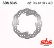 Jarrulevy moottoripyörään SBS Standard - Moottoripyörän jarrulevyt - 3795045 - 2