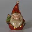 Joulupukki led valolla pöytäkoriste - Joulukoristeet - 8720573728775 - 2