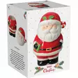 Punainen keraaminen joulupurkki 21 cm - Jouluastiat - 8721037719995 - 3