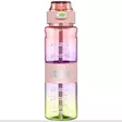 Atom juomapullo pillillä 1000 ml pinkki - Juomapullot ja urheilukassit - 6410416584515 - 1