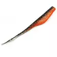 kalajigi v-pyrstö 6 cm kimmeltävä musta/punainen - Jigit - 6430075932625 - 2