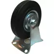 kalustepyörä 125mm kiinteä malli 90 kg kantavuus - Kalustepyörät - 6419773560705 - 2