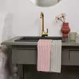 Raidallinen astiapyyhe fanni k recyc punainen - Keittiötekstiilit - 6410416501925 - 2