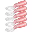 kutisterengasliitin M6 0,5-1,5mm2 5kpl punainen - Kutistesukat ja yleistarvikkeet - 6438255200625 - 1
