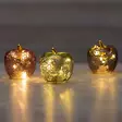 Lasinen led koristeomena eri väreissä - Koriste-esineet - 6410416573885 - 5