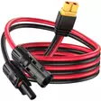 Liitosjohto mc4 varavirtalähteeseen - MC4 liittimet ja kaapelit - 6438471350715 - 1