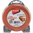 Makita trimmerin siima 2,4mm 15m neliö e 02808 - Trimmerin siimat ja siimapäät - 088381558075 - 1