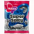Malaco super salty salmiakkimakeiset 180 g - Karkkipussit - 6420256914335 - 1