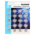 Tarmo cr2032 3 v litiumnappiparisto 20 kpl - Erikoisparistot ja nappiparistot - 6410416597775 - 1