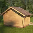 Puulato 1 ovella u10 umpiseinä - LP Garden piharakennukset - 6424110251055 - 4