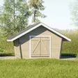 Hirsilato u10 umpiseinä pihavarasto - LP Garden piharakennukset - 6424110251055 - 1