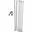 Polkupyörän pinnat eteen 27 - Polkupyörän vanteet 29", 28", 27,5", 26" - 641300165855 - 1